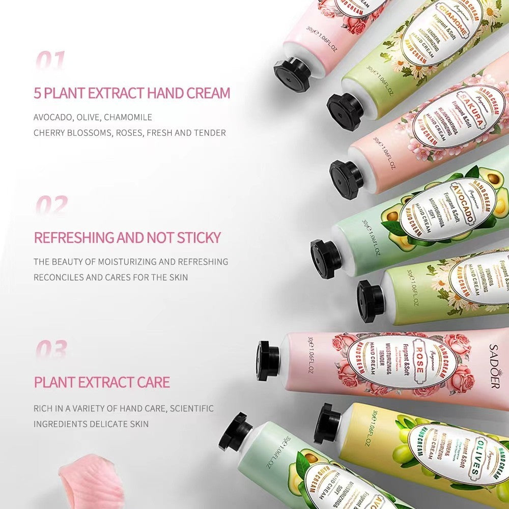 Sadoer Hand Cream Collection 11 Luxurious Scents